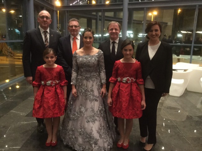 Torrent. Nombramiento Reina encuentro. Semana Santa Torrent