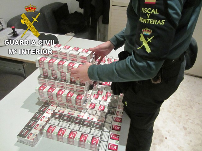 contrabando tabaco aeropuerto manises