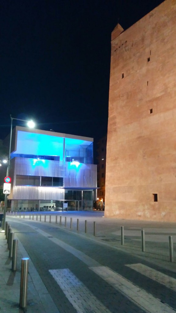 Torrent. Antic Mercat iluminado por el autismo