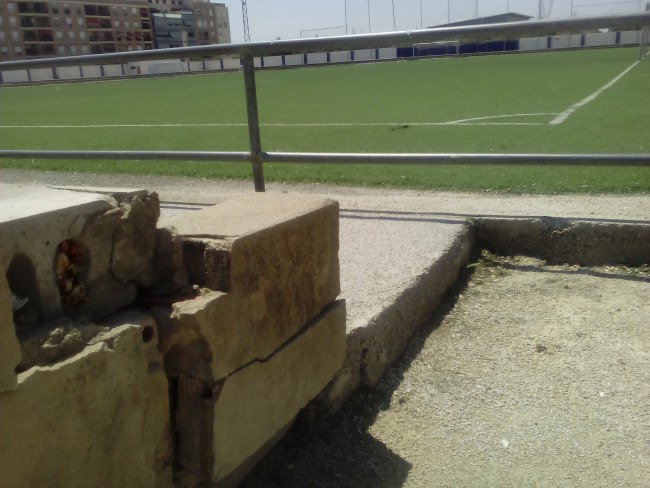 Catarroja. Mundial 82. deficiencias