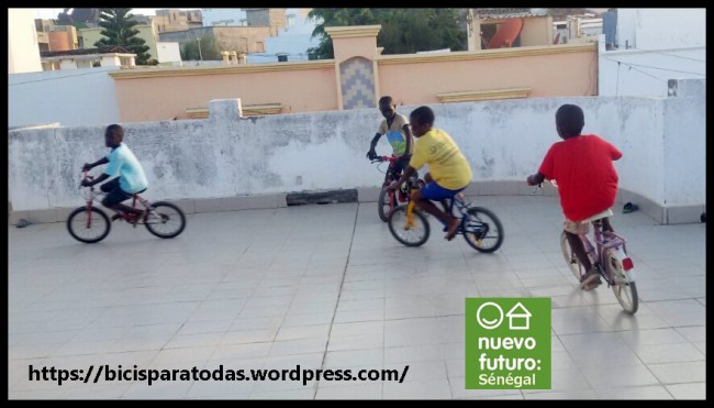 Bicis para todas. Senegal