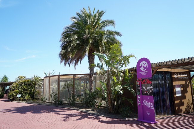 mariposario fuera