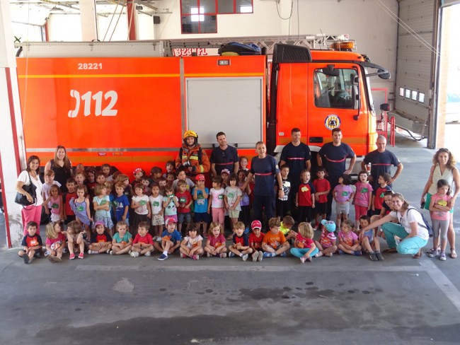 visita ceip barranquet godella parque bomberos paterna