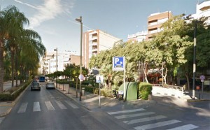 Parking de la plaza Cortes Valencianas, de Torrent. Foto: Google