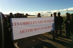 Alboraya oposición carretera Tendetes