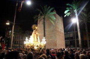 Torrent. Virgen de los Desamparado. Torre de Torrent