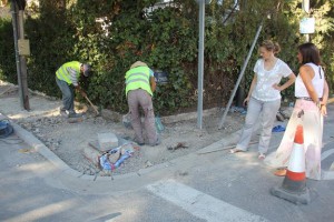 repavimentación en el vedat de torrent