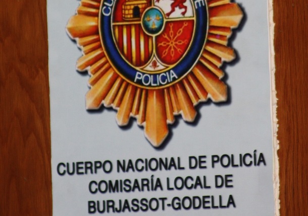 Burjassot. Escudo Policía Nacional