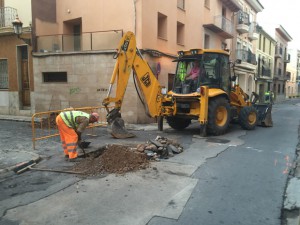 obras urbanización centro alboraya