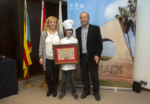 Alfinach nombra Vecino de Honor a Manuel Esteve,  ganador del concurso ‘MasterChef Júnior’
