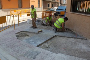 obras de accesibilidad de Picassent