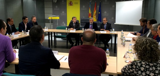 Cercanias. Reunion alcaldes C-3 Renfe