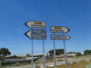 Moncada. Alfara. Acceso CV315 By Pass