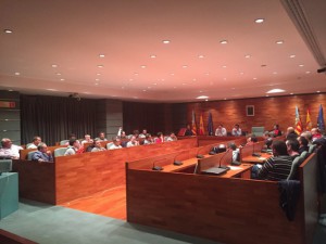 Torrent. Pleno de las Fallas de Torrent