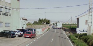 Meliana. Carril bici. Barri Roca