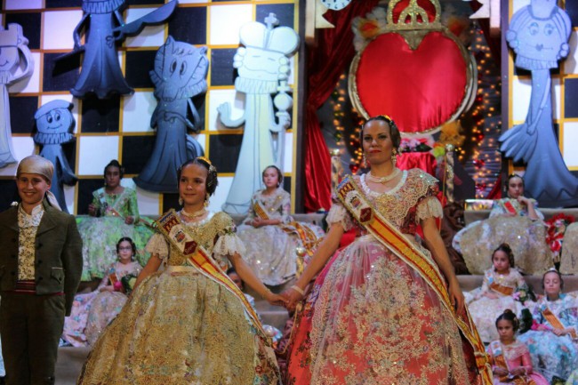 María Romaguera i Rebeca Fernández, noves Falleres Majors de la Falla del Mercat i Adjacents d'Alcasser