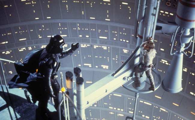 La guerra de las galaxias. Luke SkyWalker. Darth Vader