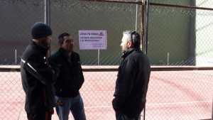 Paterna. Visita obras Frontón Viña del Andaluz