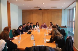 Torrent. PSPV visita Torrent. Jesús Ros y Carmen Martínez