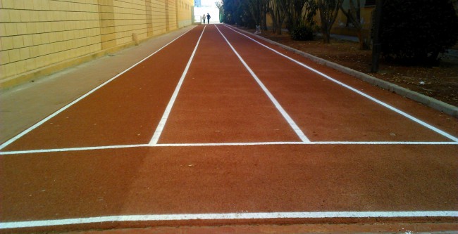 pista de atletismo