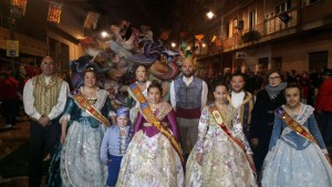 Alaquas. falles 2016. Cremà
