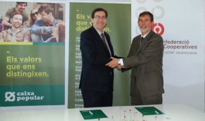 Caixa Popular. Confederació. Villaescusa y Ortí. convenio