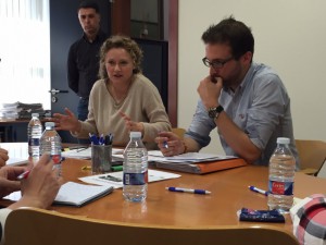 Torrent. PP. Amparo Folgado y Nacho Carratalá