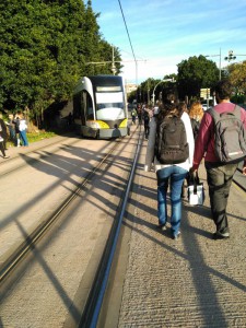 Accidente tranvía Burjassot. Foto de Victor Marín