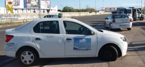 Guardia Civil. vehiculo sustraido.