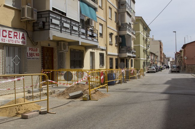 Obres de millora i accessibilitat voreres del carrer Verge del Carme a Picassent
