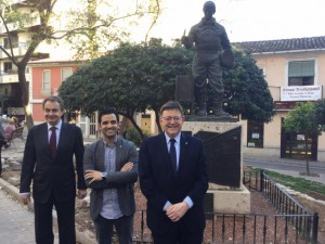 Zapatero, Puig y Sagredo. Paterna