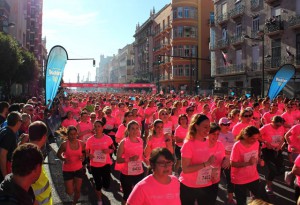 Carrera de la mujer. Foto: Javier Furió