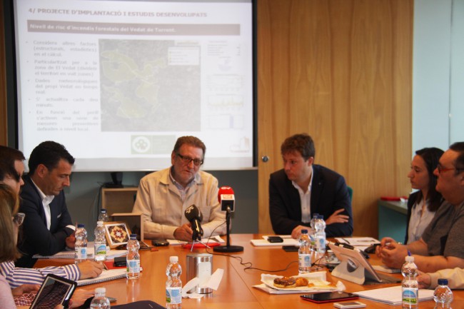 Torrent. Presentación servicios de alerta de incendios