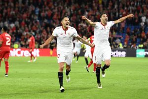 Vicente Iborra. Sevilla FC. Europoa League