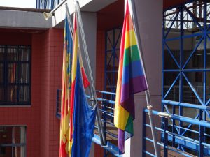 bandera LGTBI en Xirivella