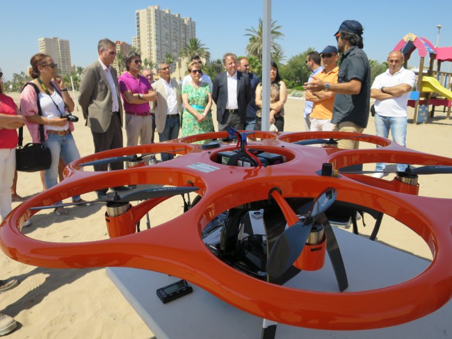 El Puig. Dron. Playa