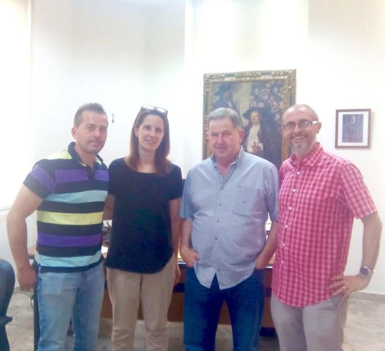 Massalfassar. Reunión ayuntamiento y federacion frontenis