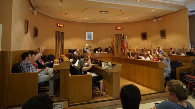 Paterna. Pleno municipal. escuela infantil Fuente del Jarro