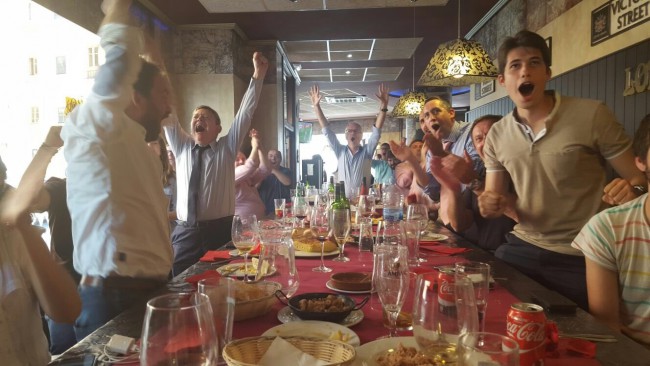 Ximo Puig. Eurocopa 2016. Gol