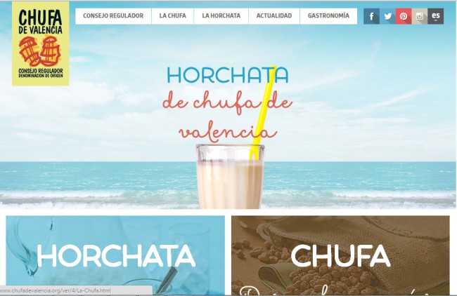 DO Chufa de Valencia estrena nuevo diseño para su página web