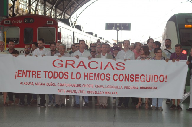 Linea C3. Llegada a Valencia