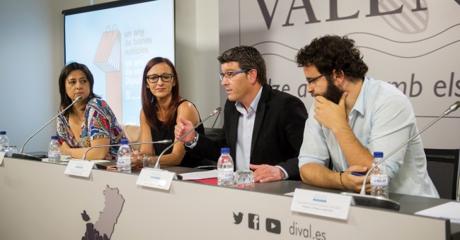 Rueda prensa primer año de gobierno Diputación