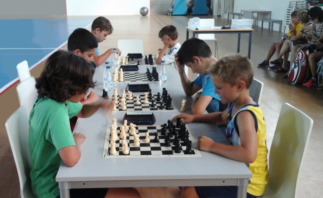 Tavernes Blanques. campeonato escolar ajedrez