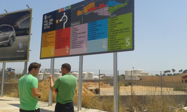 Torrent Mas del Jutge Señalización