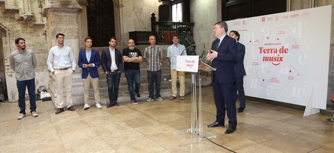 Ximo Puig. Marca turística festivales Musix