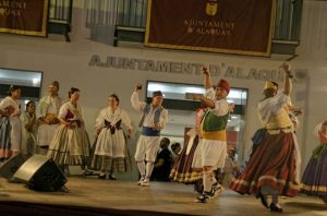 El grup l’Olivar de la Unió Musical d’Alaquàs