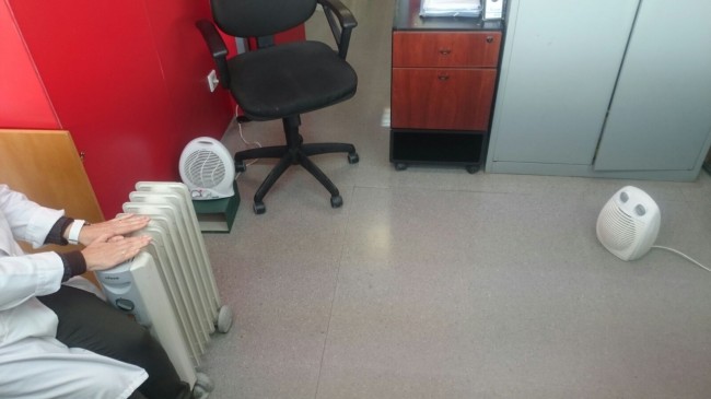 Calefactores centro salud massanassa