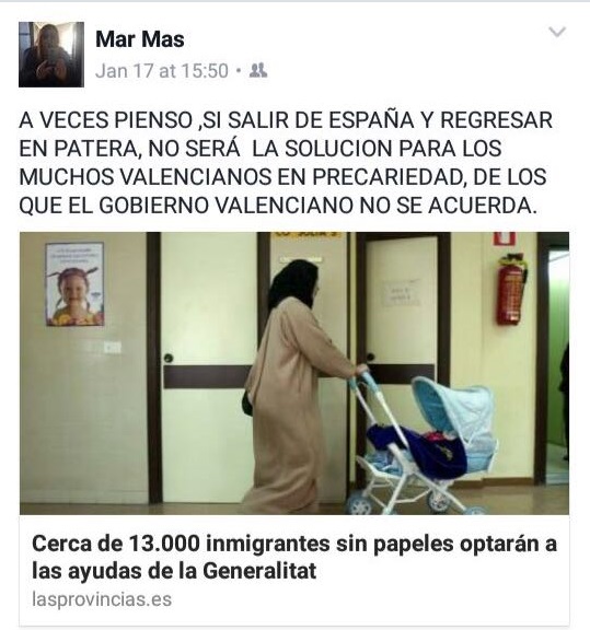 Facebook Marcela Tomás Ciudadanos Catarroja