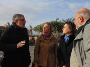 Diputadas PSPV y Ciudadanos visitan Barranco Carraixet