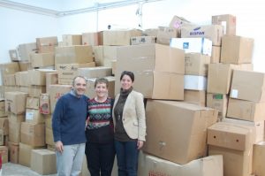 Vecinos de El Puig donan ropa de abrigo refugiados sirios